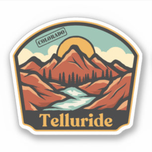 Adesivo Telluride, Colorado Sticker