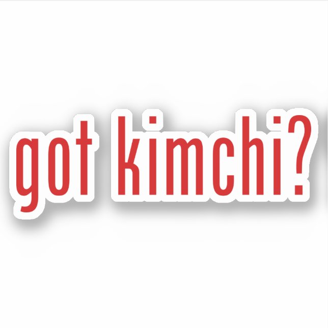 Adesivo tem kimchi? (Frente)