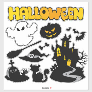 Adesivo Tema de Halloween