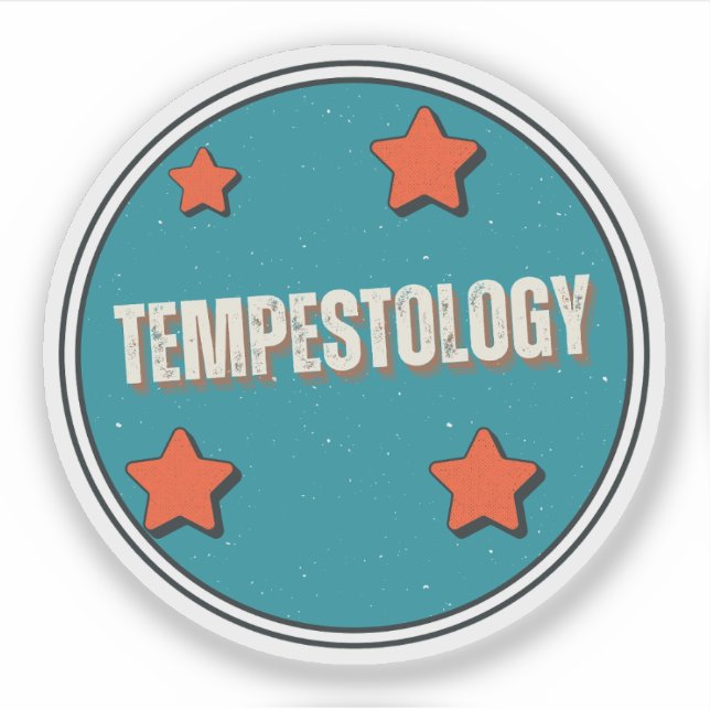 Adesivo Tempestologia (Frente)