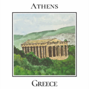 Adesivo Templo de Hefesto, Atenas Grécia
