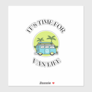 Adesivo Tempo de vida de Van