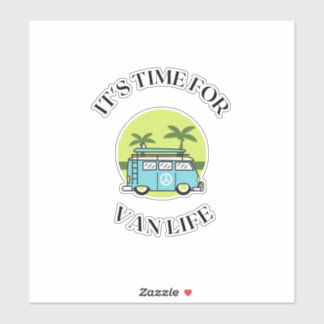 Adesivo Tempo de vida de Van