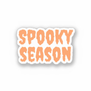 Adesivo Temporada Assustadora