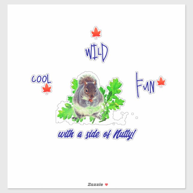 Adesivo Tendência de definição de diversão (Folha)