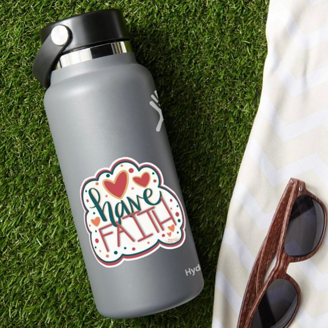 Adesivo Tenha Febre Coração Inspirividade Tendy Sticker (Criador carregado)