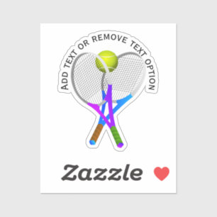 Adesivo Tênis Rackets e Ball