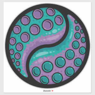 Adesivo Tentacle Yin Yang