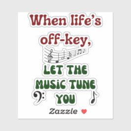 Adesivo Terapêutica Musical