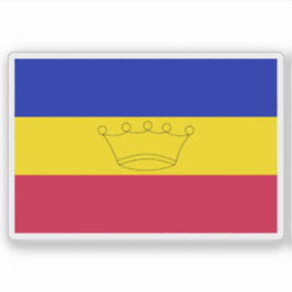 Adesivo Terceira bandeira de Andorra (Fim do século XIX-19