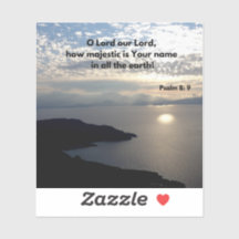 Terra e nome majestosos de Deus, Salmo 8:9