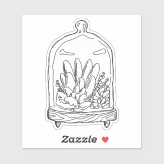 Adesivo Terrarium Dome Sticker