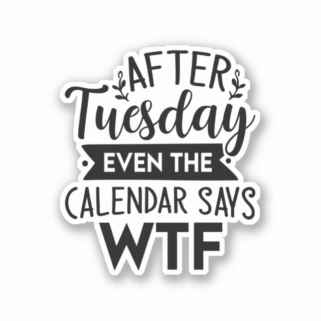 Adesivo Testemunhas Engraçadas Sarcásticas Dizendo (Frente)