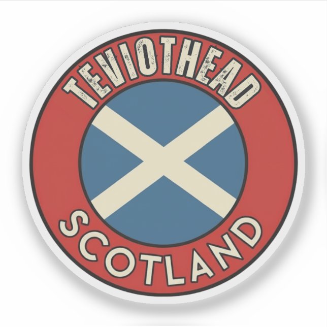 Adesivo Teviothead, Scotland (Frente)