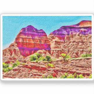 Adesivo Texas Canyon Vinyl Sticker