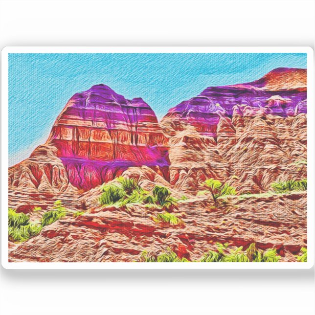 Adesivo Texas Canyon Vinyl Sticker (Frente)