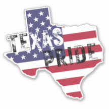 Texas Pride Rustic Tough Text Estado Americano de 