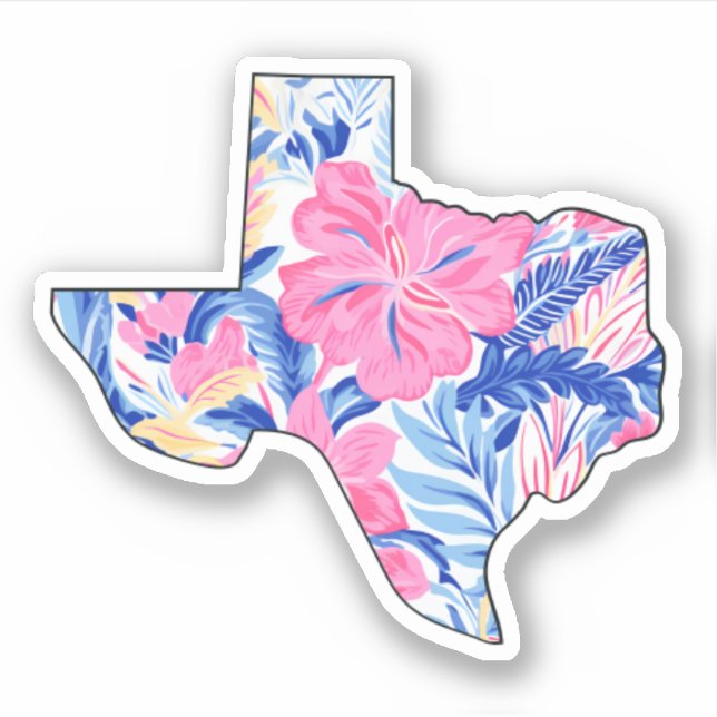 Adesivo Texas - Summer Sticker - Lilly Inspirado (Frente)