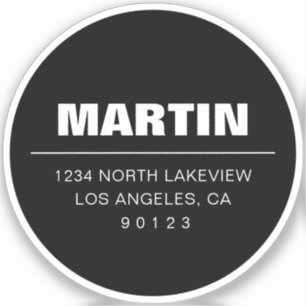 Adesivo Texto Alterável em na moda Negrito