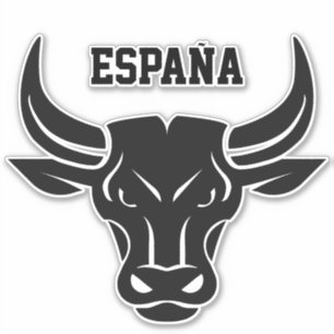 Adesivo Texto personalizado Bull estilizado