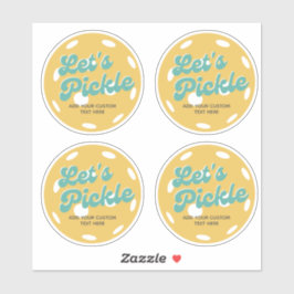 Adesivo Texto Personalizado do Seletor de Vamos de Esferas