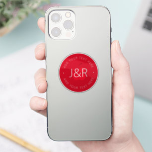 Adesivo Texto personalizável do na moda