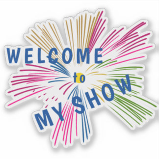 Adesivo Texts on Fireworks