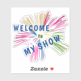 Adesivo Texts on Fireworks