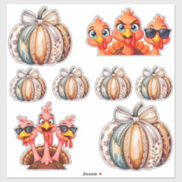 Adesivo Thanksgiving Sticker Sheet