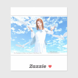 Adesivo The Assumption of Mary into Heaven