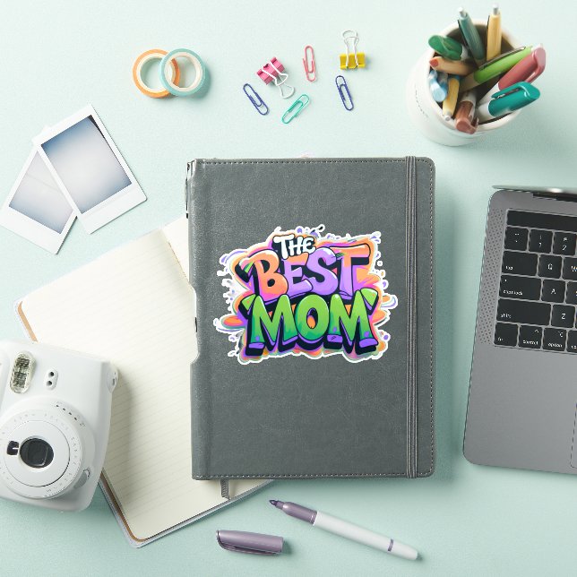 Adesivo The best mom style graffiti (Capa para iPad)
