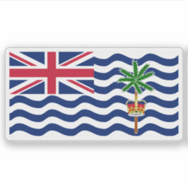 Adesivo The British Indian Ocean Territory flag, Overseas 