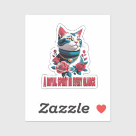 Adesivo The Eyes of a Noble Feline