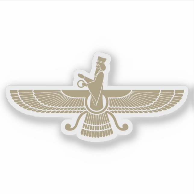 Adesivo The Faravahar symbol, Iran (Frente)