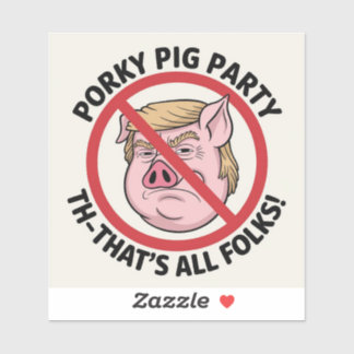 Adesivo The Final Snort: Ending the Political Monopoly