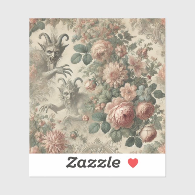 Adesivo The Goatman’s Garden – Gothic Folklore Design (Folha)