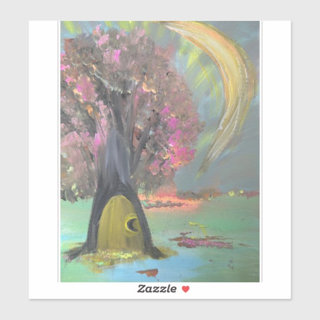 Adesivo The guardian of silent secrets (Folha)