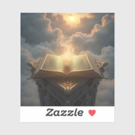 Adesivo The Light Of Knowledge - Square Vinyl