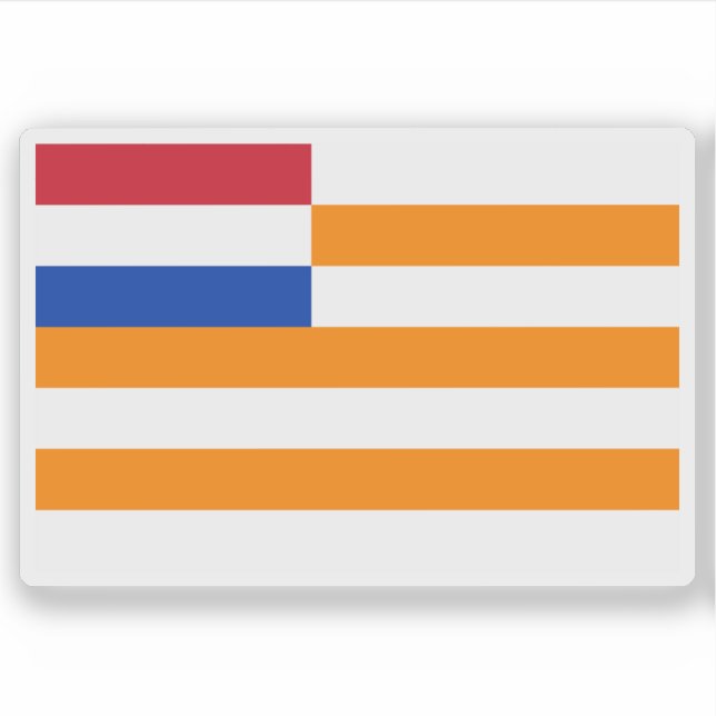 Adesivo The Orange Free State flag, Rep. of South Africa  (Frente)