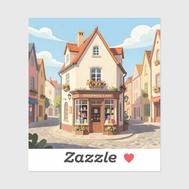 Adesivo The Reading Corner - Square Vinyl  (Folha)