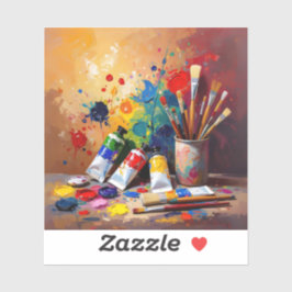 Adesivo The Tools Of Imagination - Square Vinyl