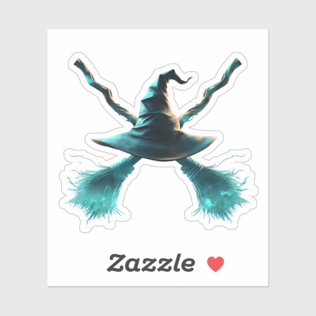 Adesivo The Witch's Cross (Folha)