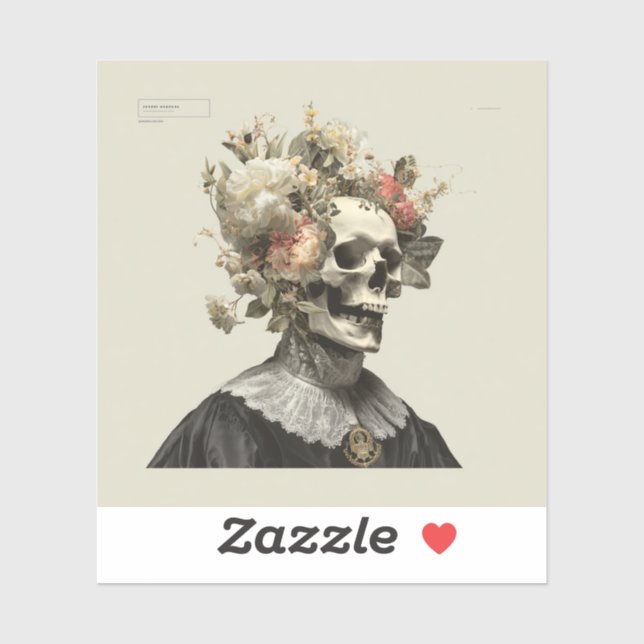 Adesivo The Withering Courtier – Gothic Fine Art (Folha)