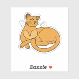 Adesivo The Yellow Cat