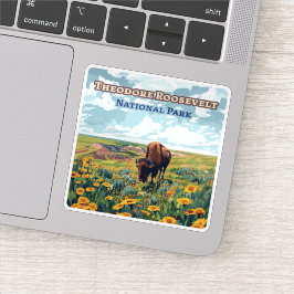 Adesivo Theodore Roosevelt National Park Dakota do Norte
