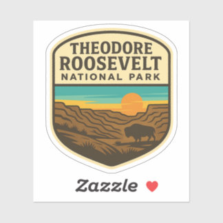 Adesivo Theodore Roosevelt National Park Souvenir Sticker