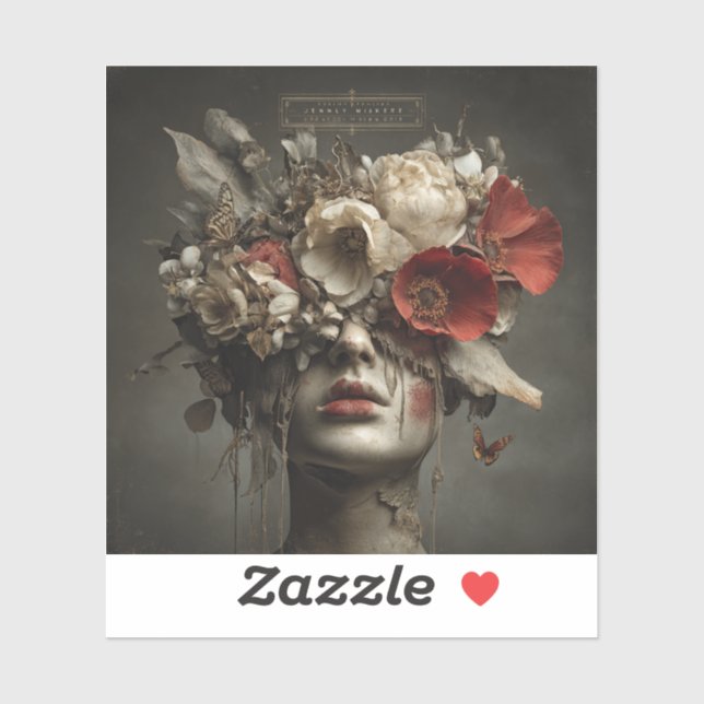 Adesivo These Fleeting Lips — Gothic Fine Art (Folha)