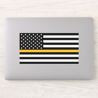 Adesivo Thin Gold Line Dispatch 8" Vinyl Laptop Sticker