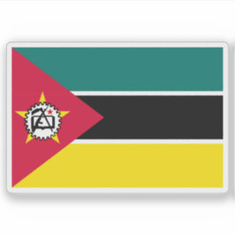Adesivo Third flag of Mozambique (April-May 1983)