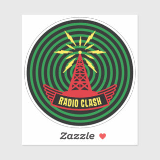 Adesivo This Is Radio Clash On Pirate Satellite Parody